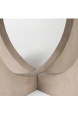 Liesl Round Dining Table in Natural Wood