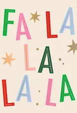 Fa La La Holiday Cocktail Napkins