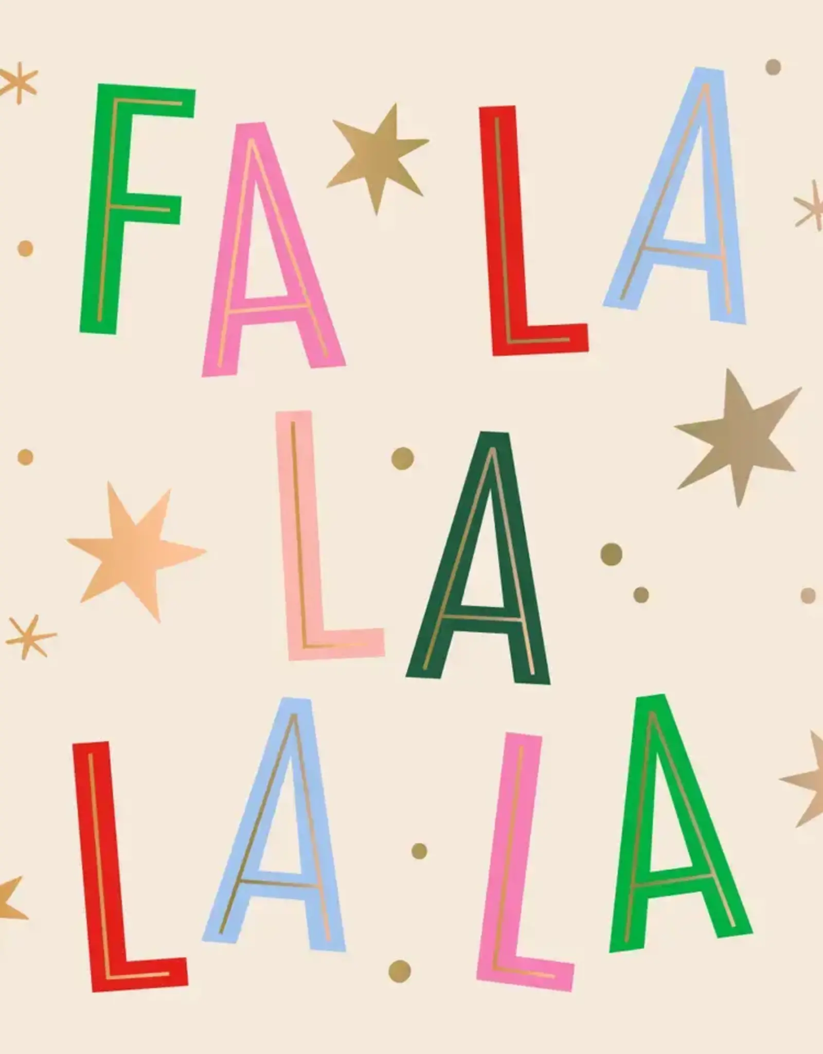 Fa La La Holiday Cocktail Napkins