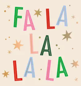 Fa La La Holiday Cocktail Napkins