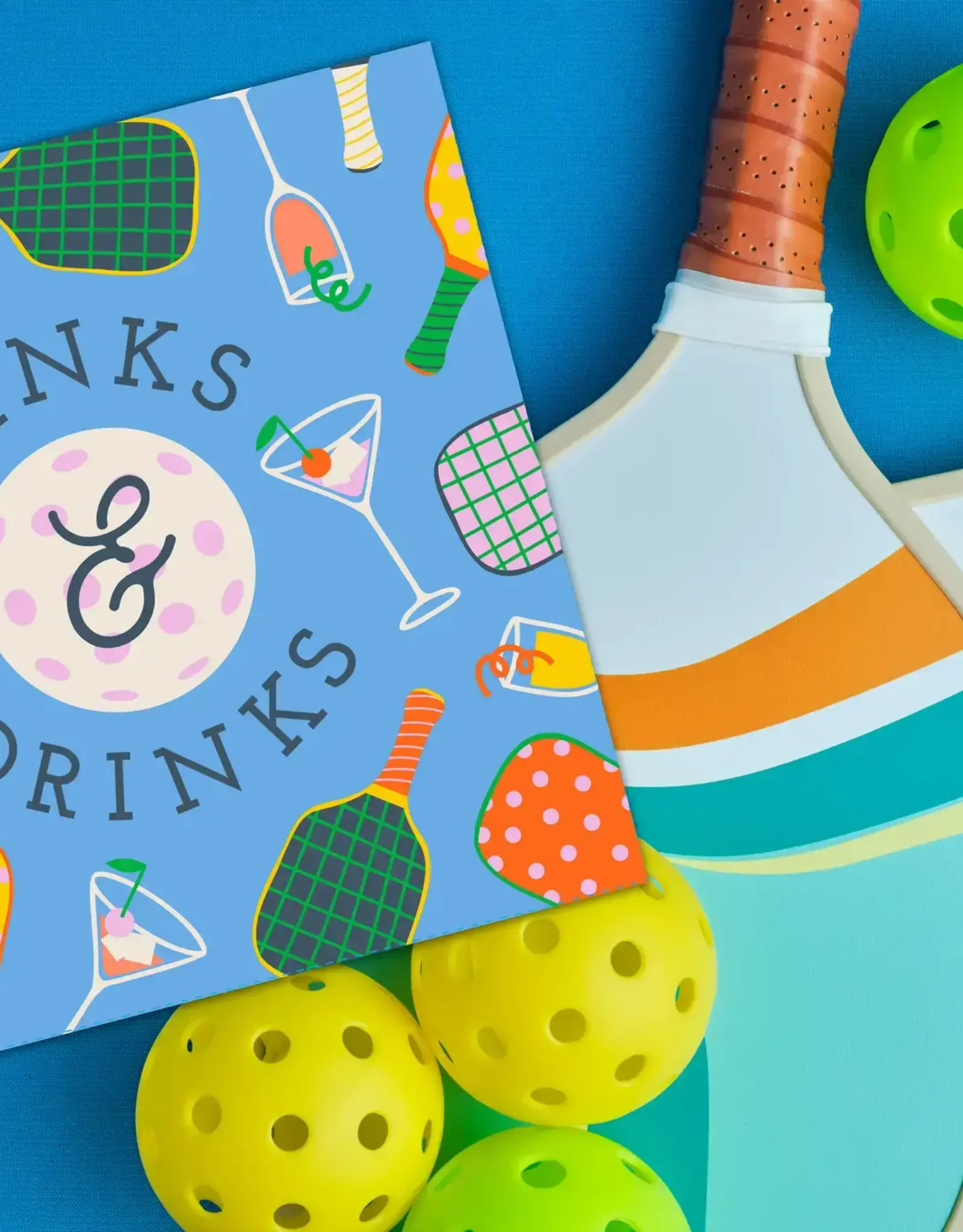 Funny Pickleball Cocktail Napkins