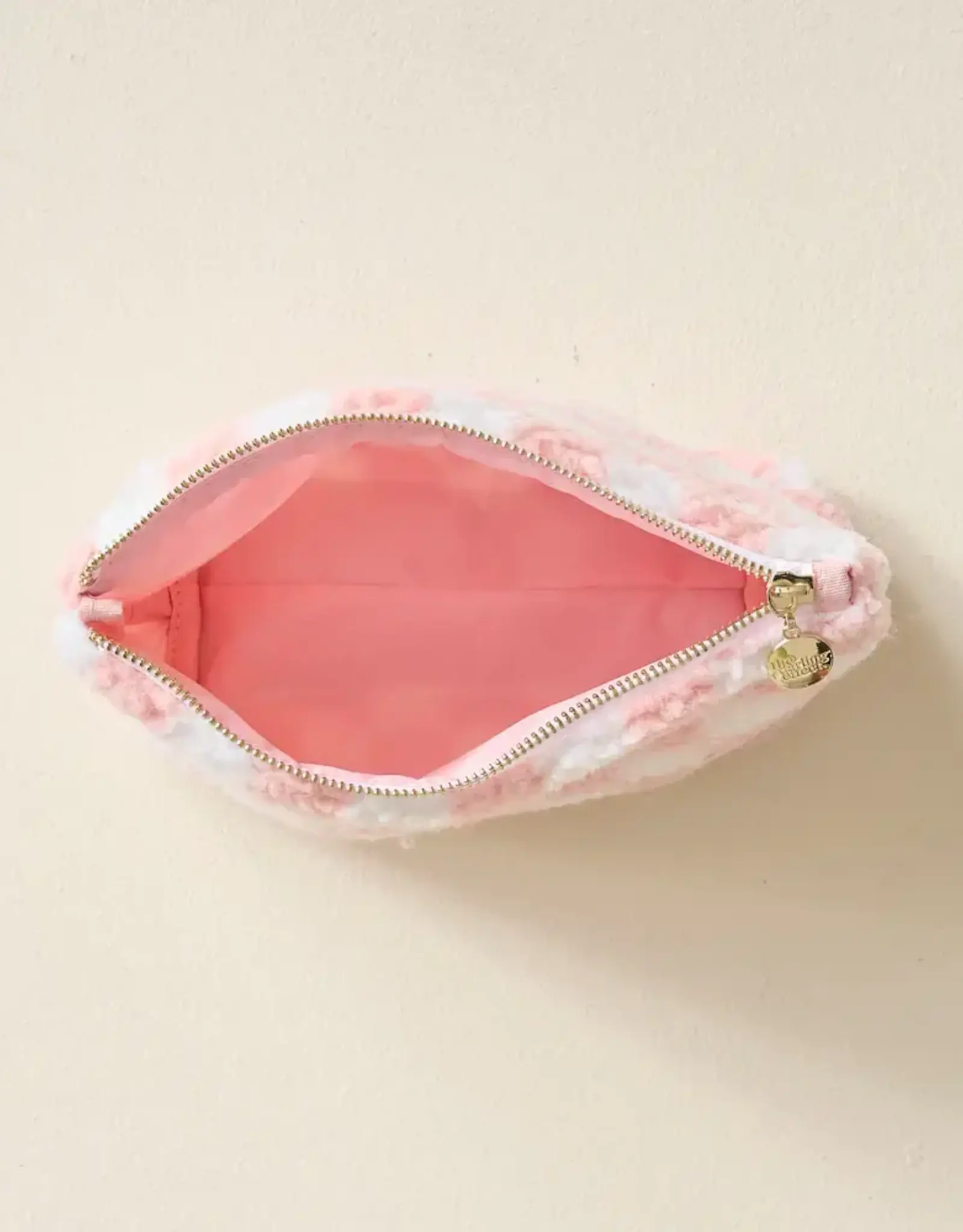 Teddy Pouch-Check Blush