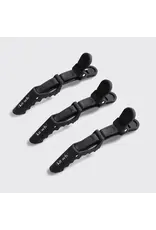 No Slip Crocodile Clip 3pc - Black