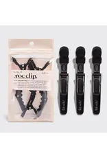 No Slip Crocodile Clip 3pc - Black