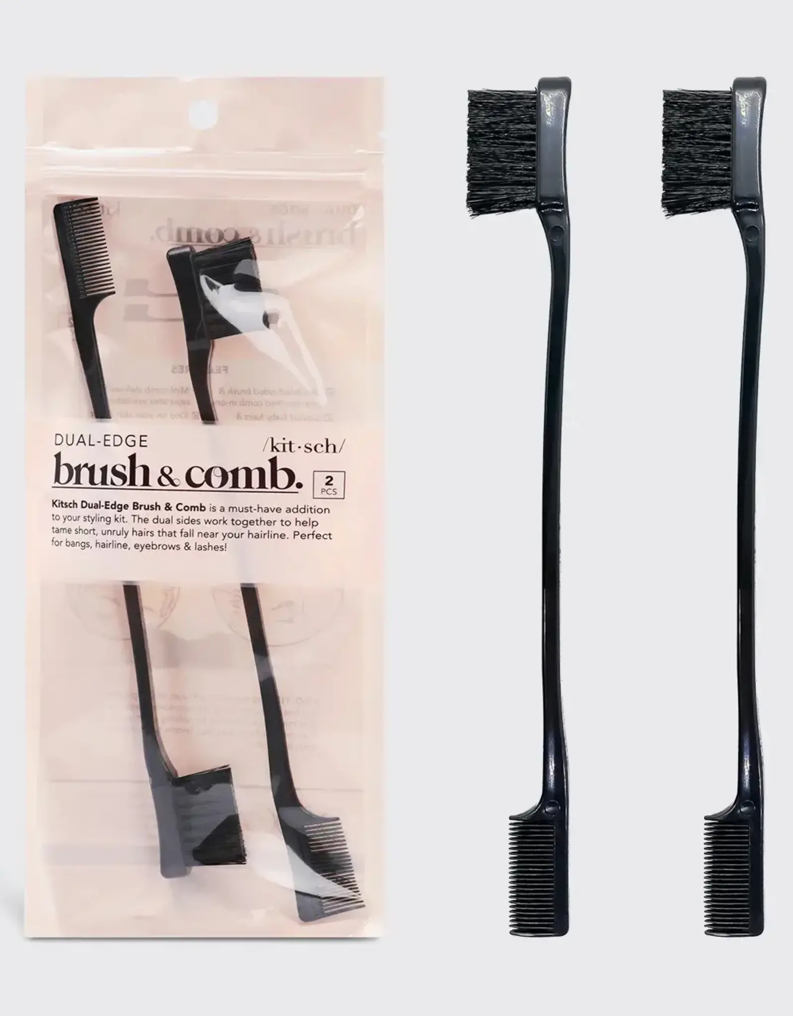Edge Brush & Comb 2pc