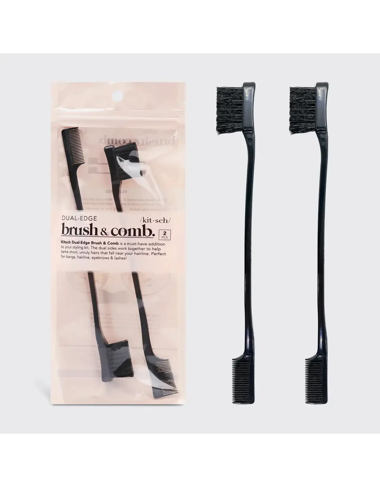 Edge Brush & Comb 2pc