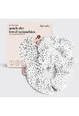 Towel Scrunchie 2 Pack - Micro Dot