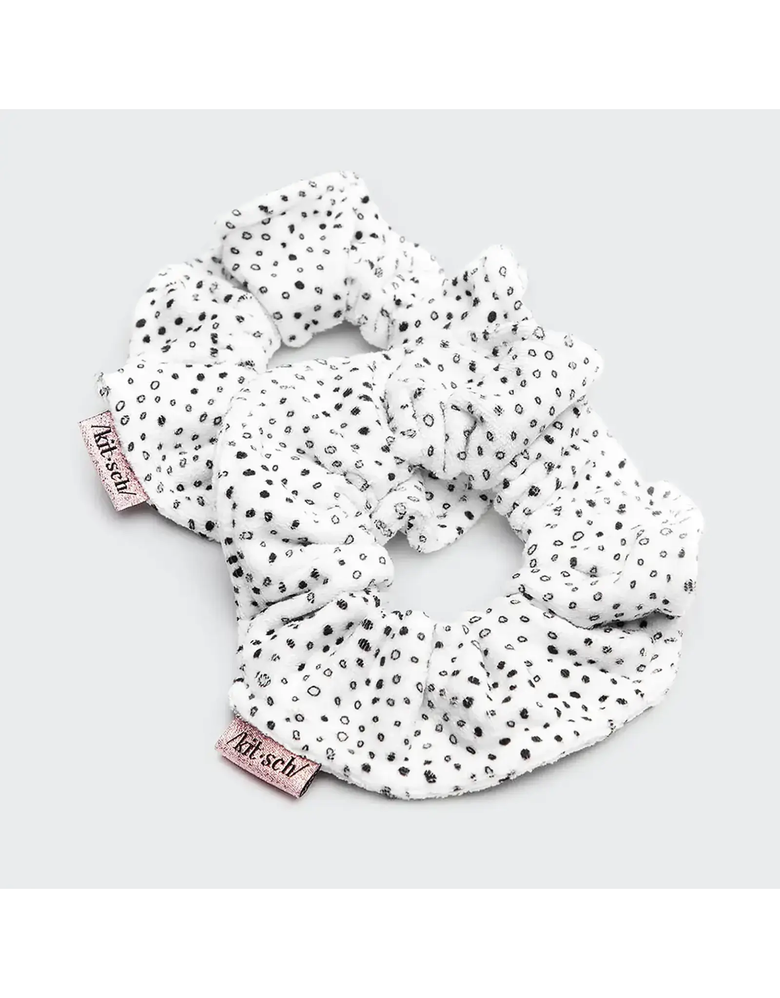 Towel Scrunchie 2 Pack - Micro Dot