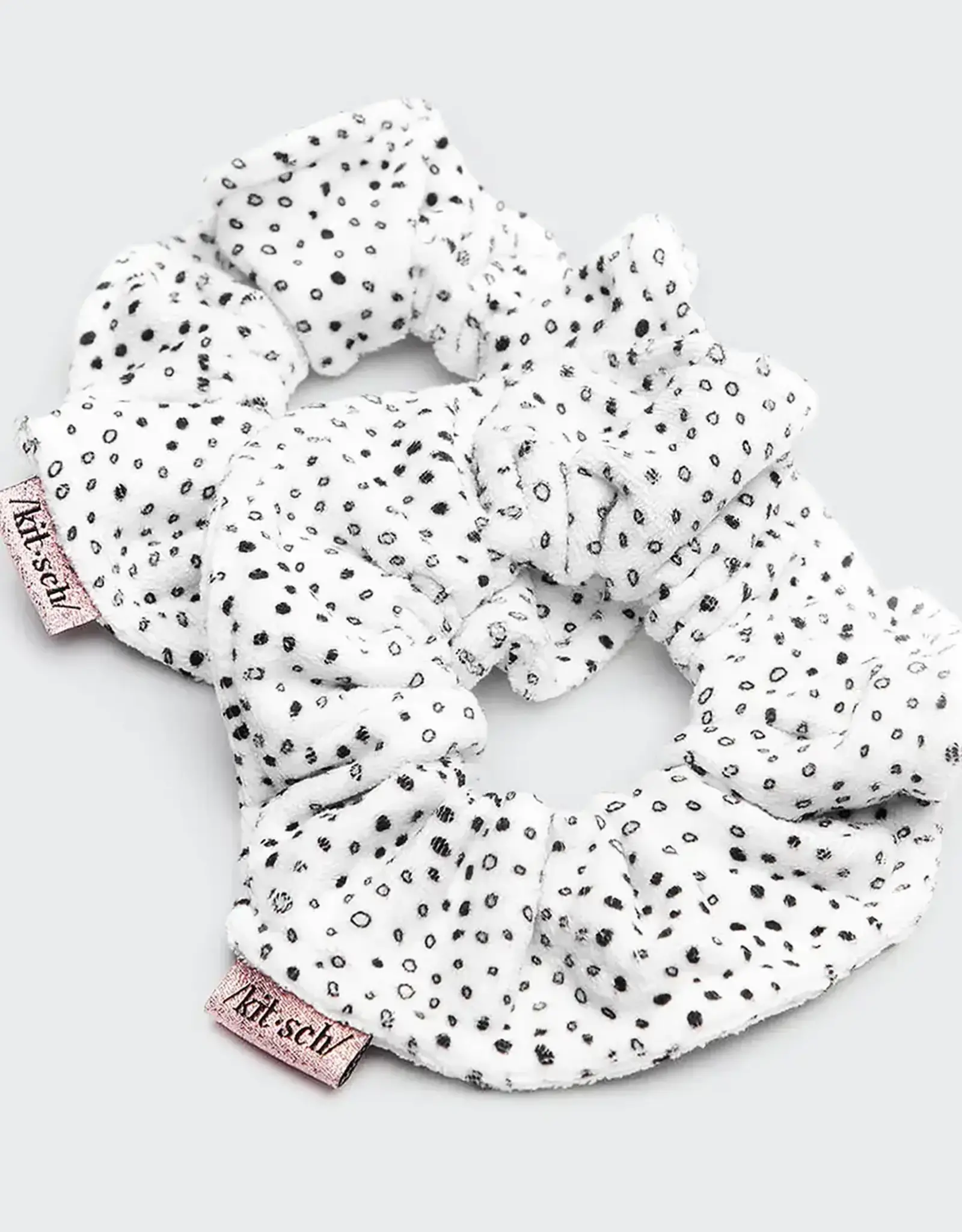 Towel Scrunchie 2 Pack - Micro Dot