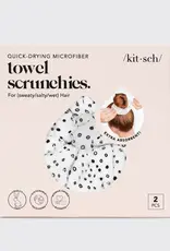 Towel Scrunchie 2 Pack - Micro Dot