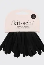 Eco-Friendly Nylon Elastics 20pc Set - Black
