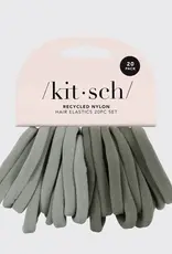 Eco-Friendly Nylon Elastics 20pc - Eucalyptus