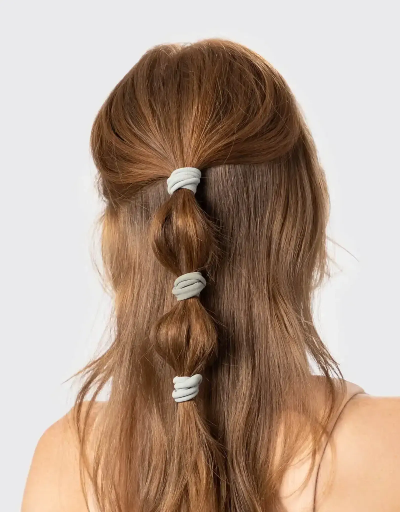 Eco-Friendly Nylon Elastics 20pc - Eucalyptus