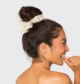 Brunch Scrunchie - Frayed Linen