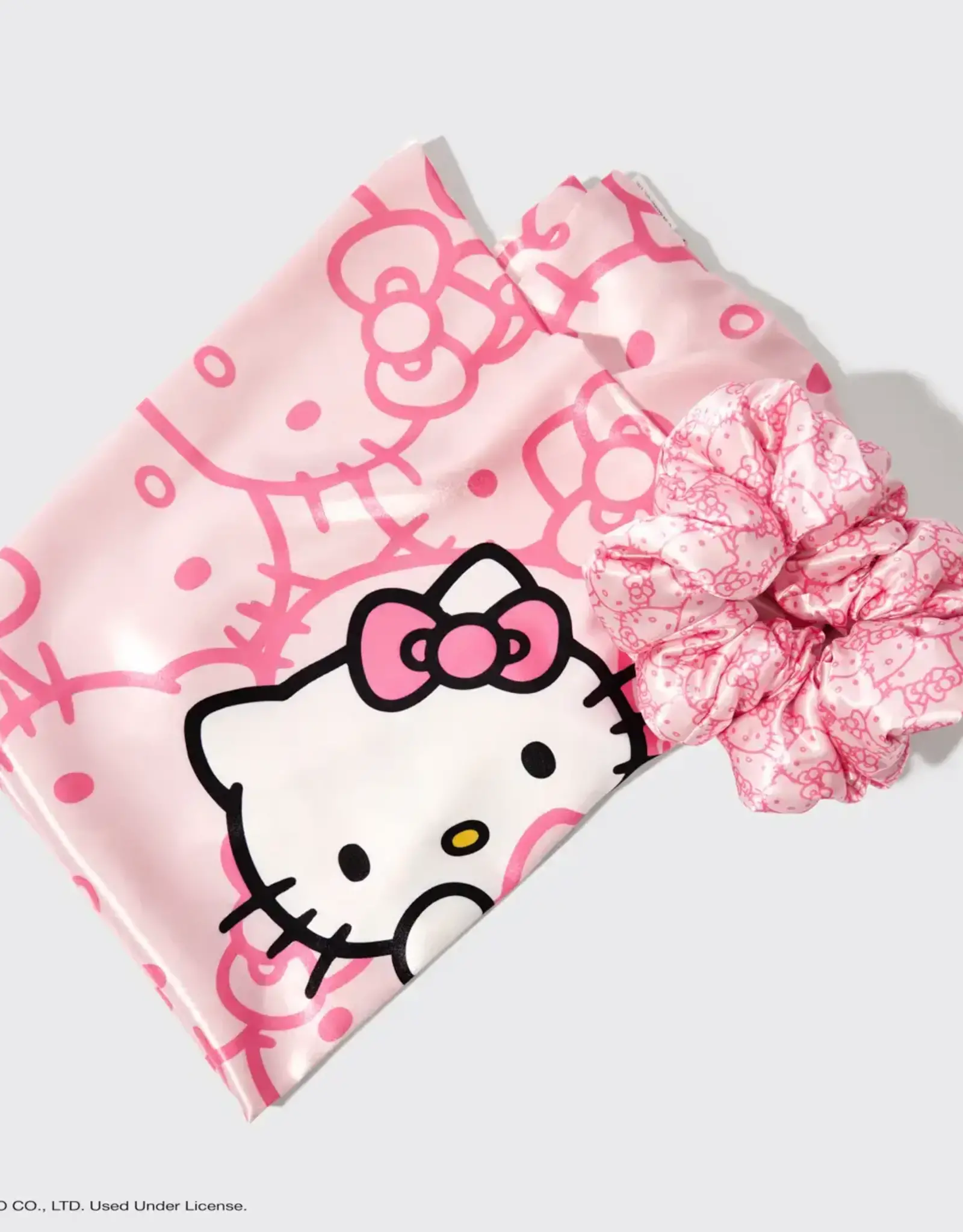 Hello Kitty X Kitsch Satin Pillowcase & Pillow Scrunchie Set