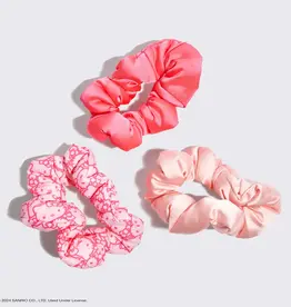 Hello Kitty X Kitsch Recycled Fabric Puffy Scrunchies 3pcSet