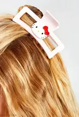 Hello Kitty X Kitsch Recycled Jumbo Open Clawclip-Kitty Face