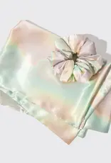 Holiday Satin Pillowcase and Pillow Scrunchie 2pc - Aura