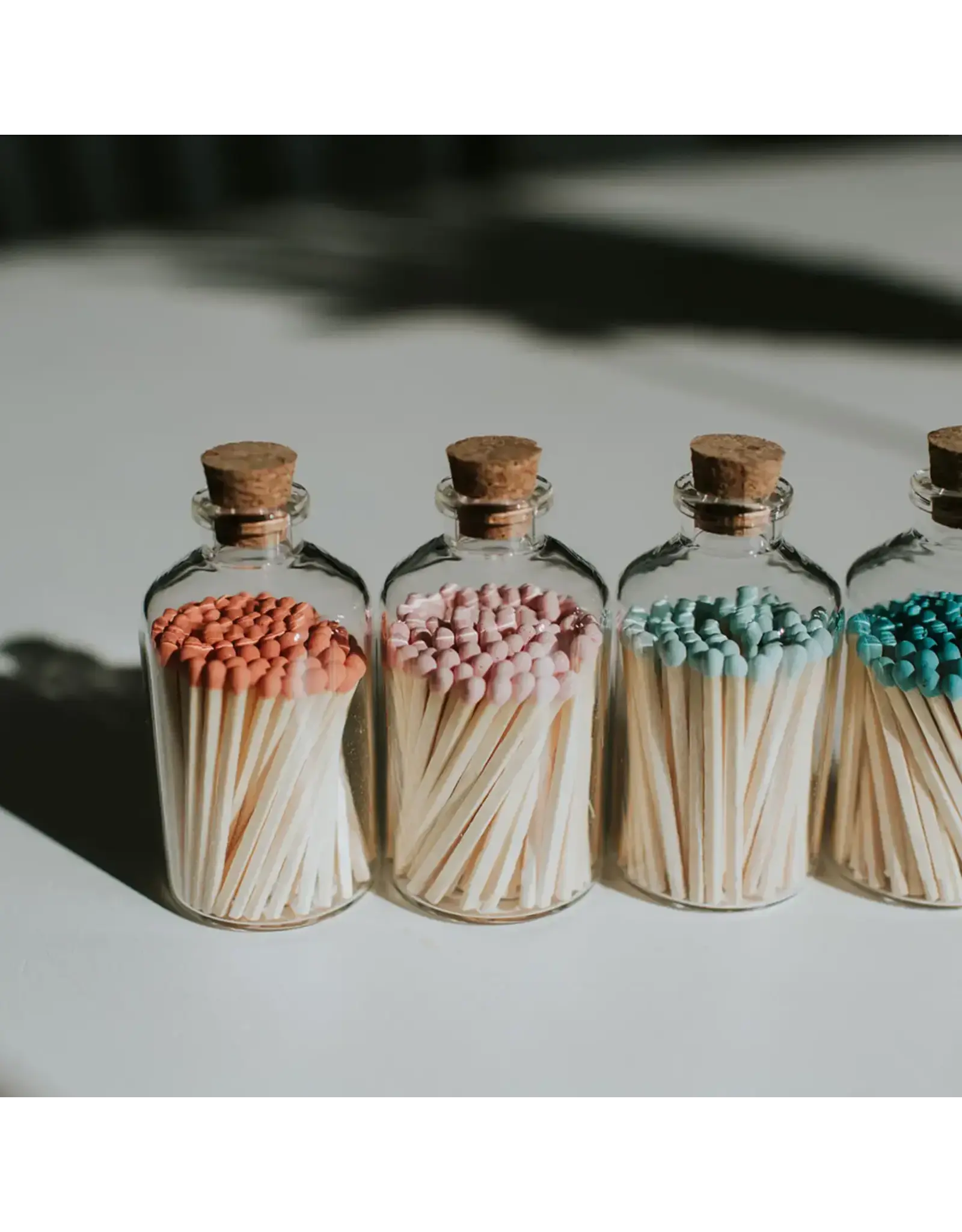Apothecary Matches: Colour Tip Jar Matchsticks