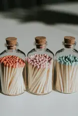 Apothecary Matches: Colour Tip Jar Matchsticks