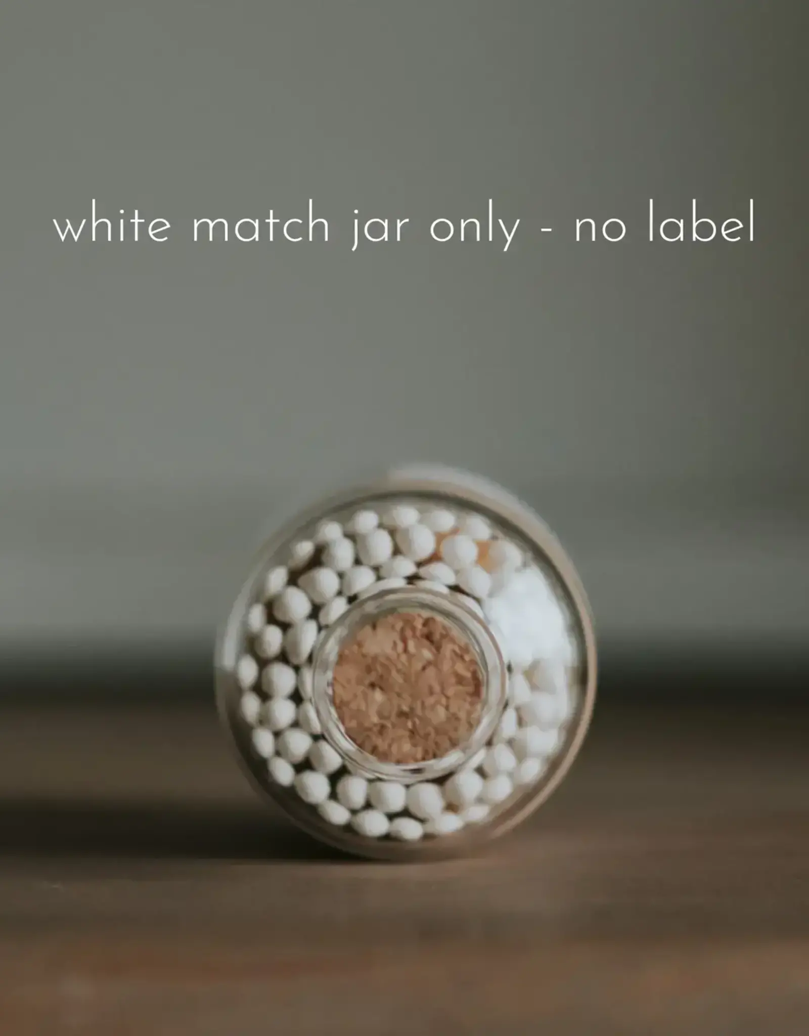 Apothecary Matches: Colour Tip Jar Matchsticks