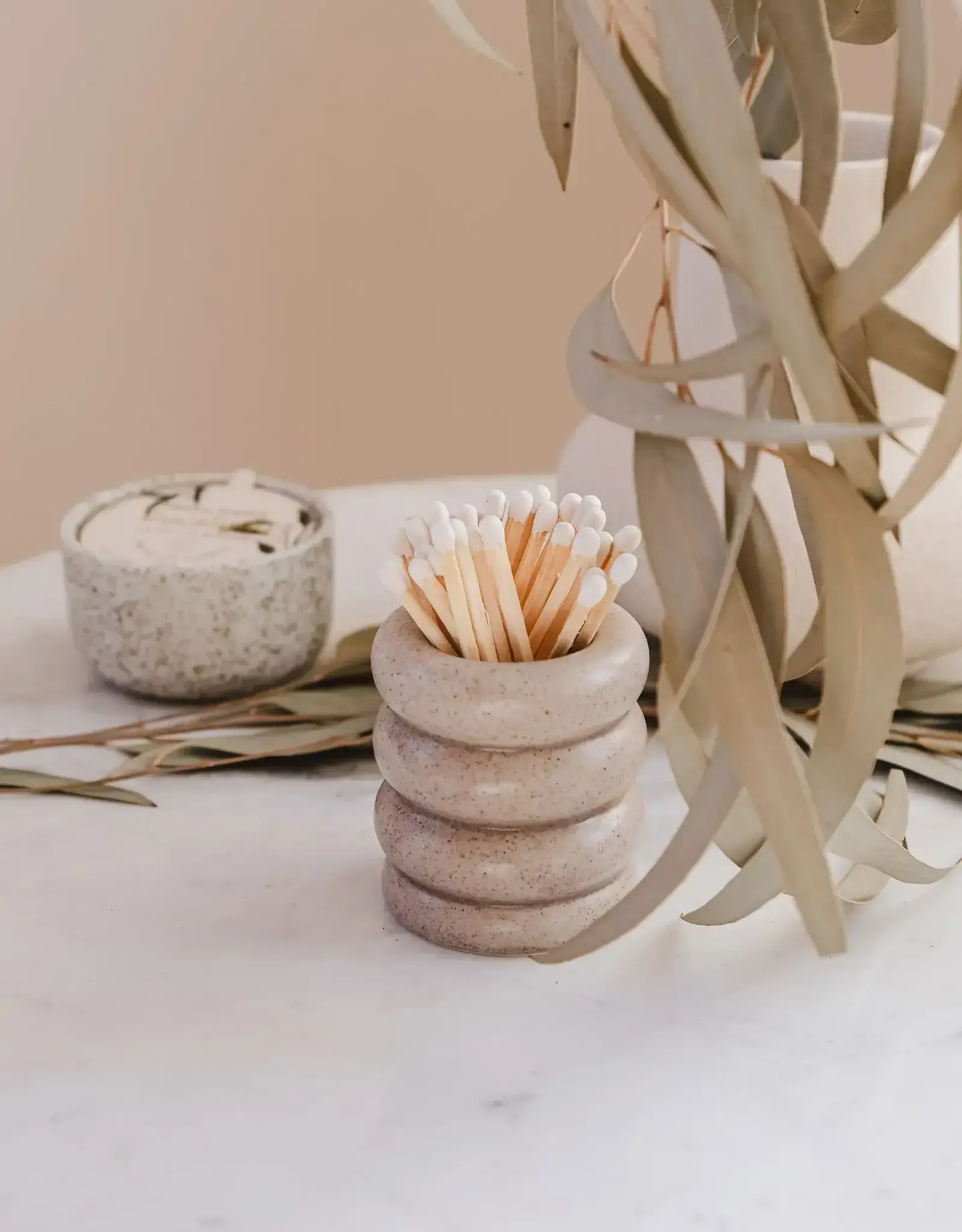 Ceramic Match Pot