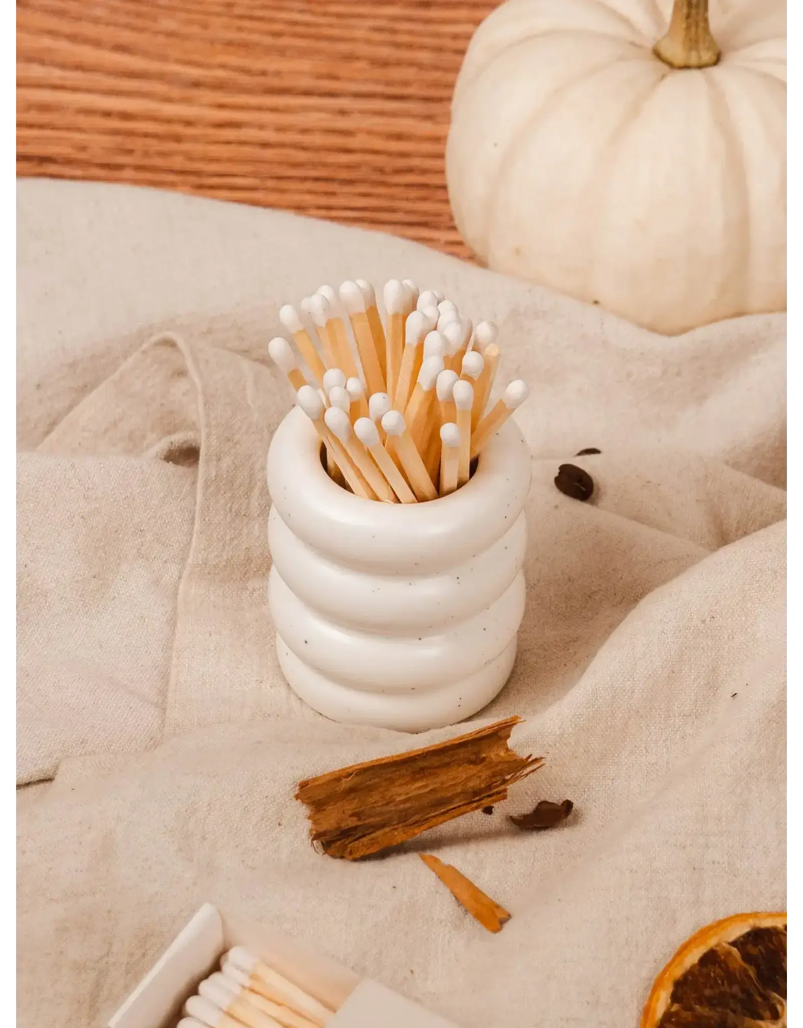 Ceramic Match Pot