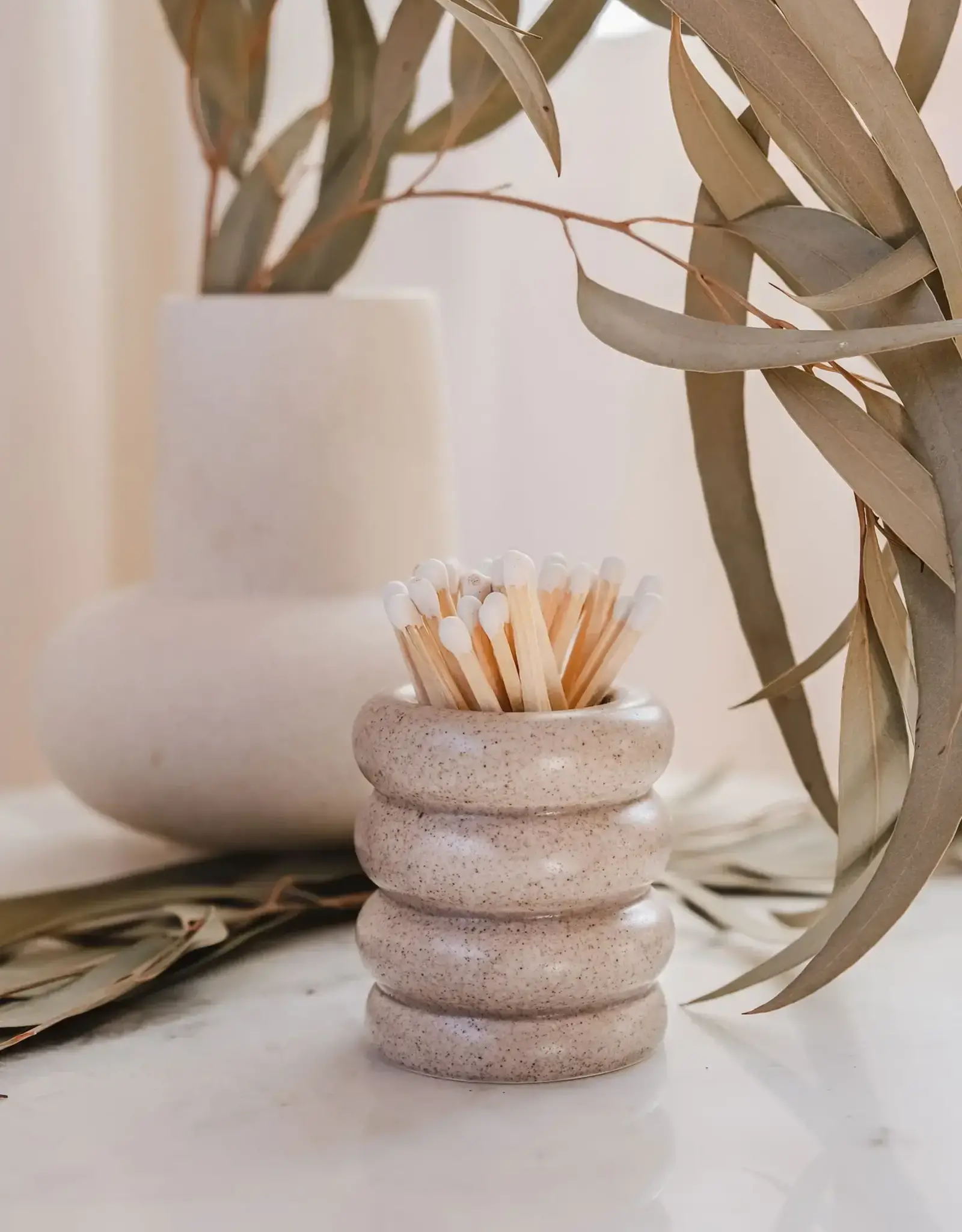 Ceramic Match Pot