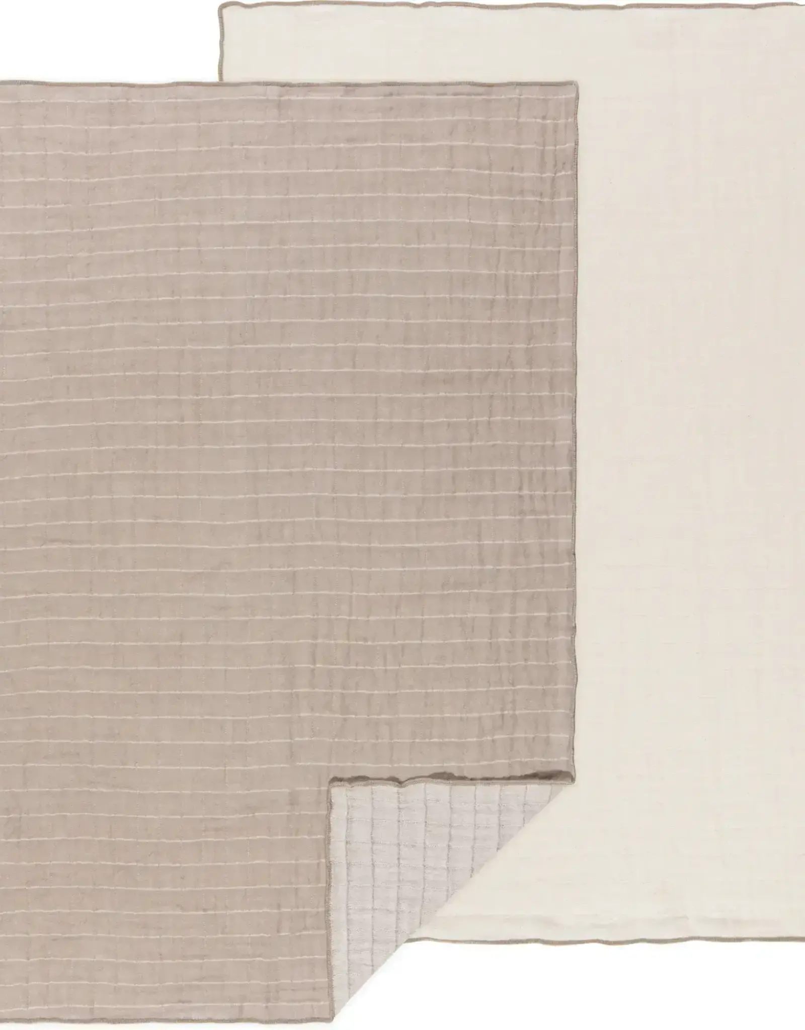 Dove Gray Double Gauze Dish Towels Set of 2