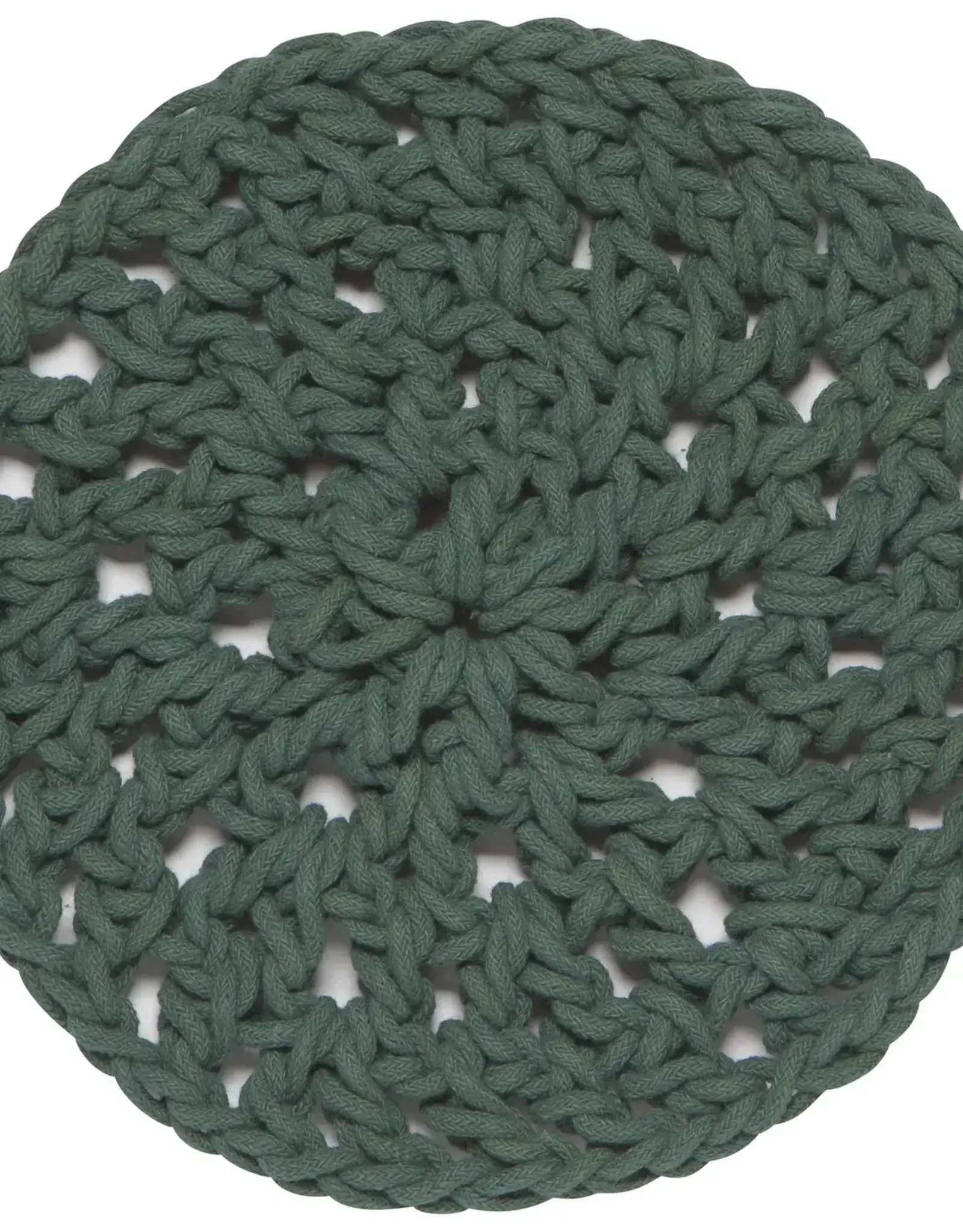 Jade Green Knotted Trivet