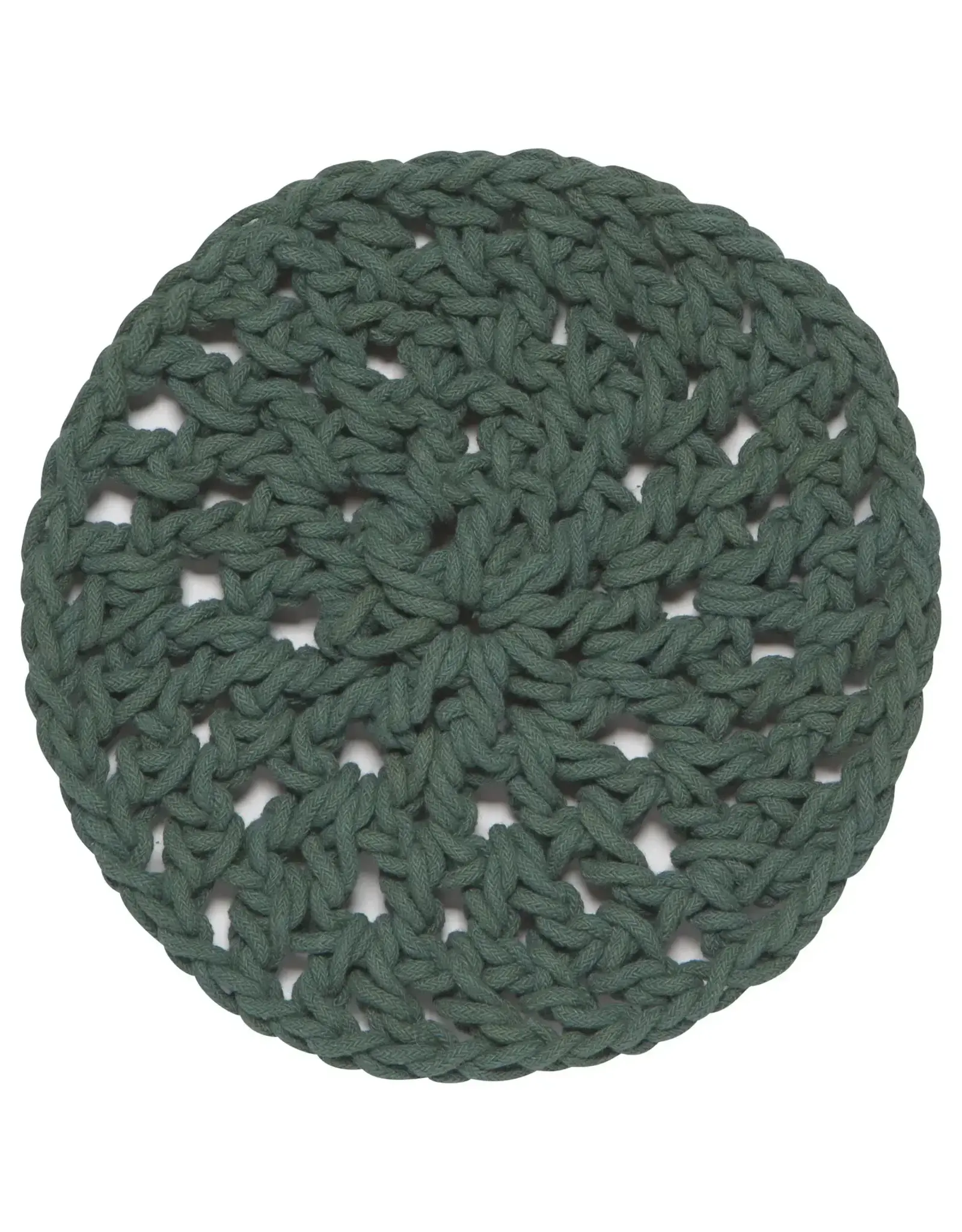 Jade Green Knotted Trivet