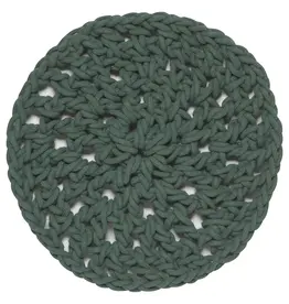 Jade Green Knotted Trivet