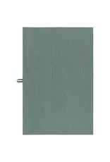 Jade Green Pinstripe Linen Dish Towel