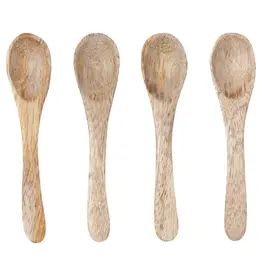 Light Mango Wood Mini Spoons
