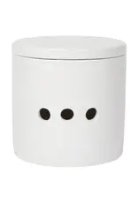 Matte White Garlic Keeper
