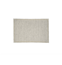 Linen Pinstripe Placemats S/4 Grey