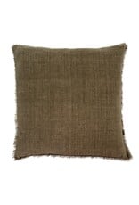 Lina Linen Pillow, Shadow 24x24