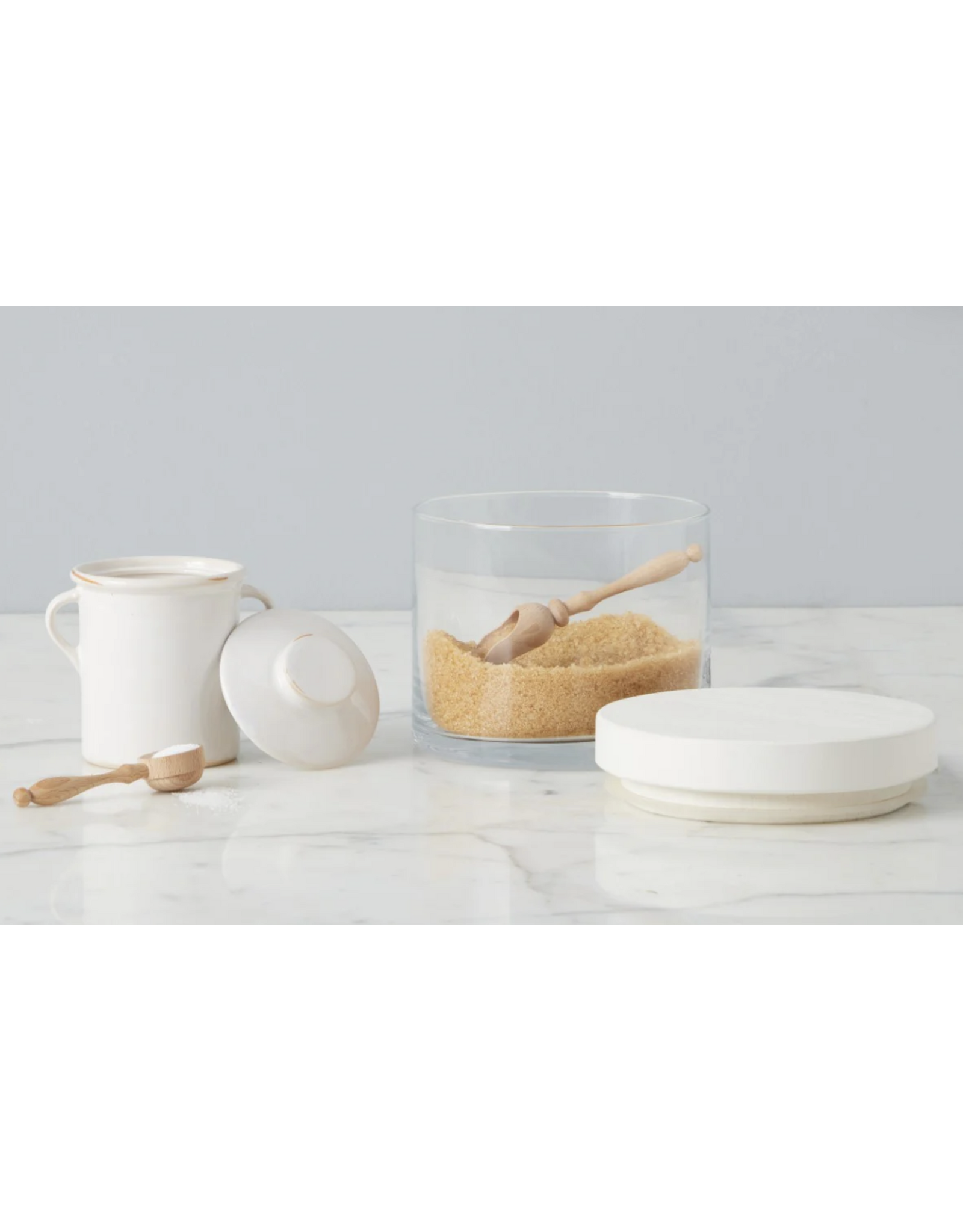 Beechwood Salt and Sugar Spoons
