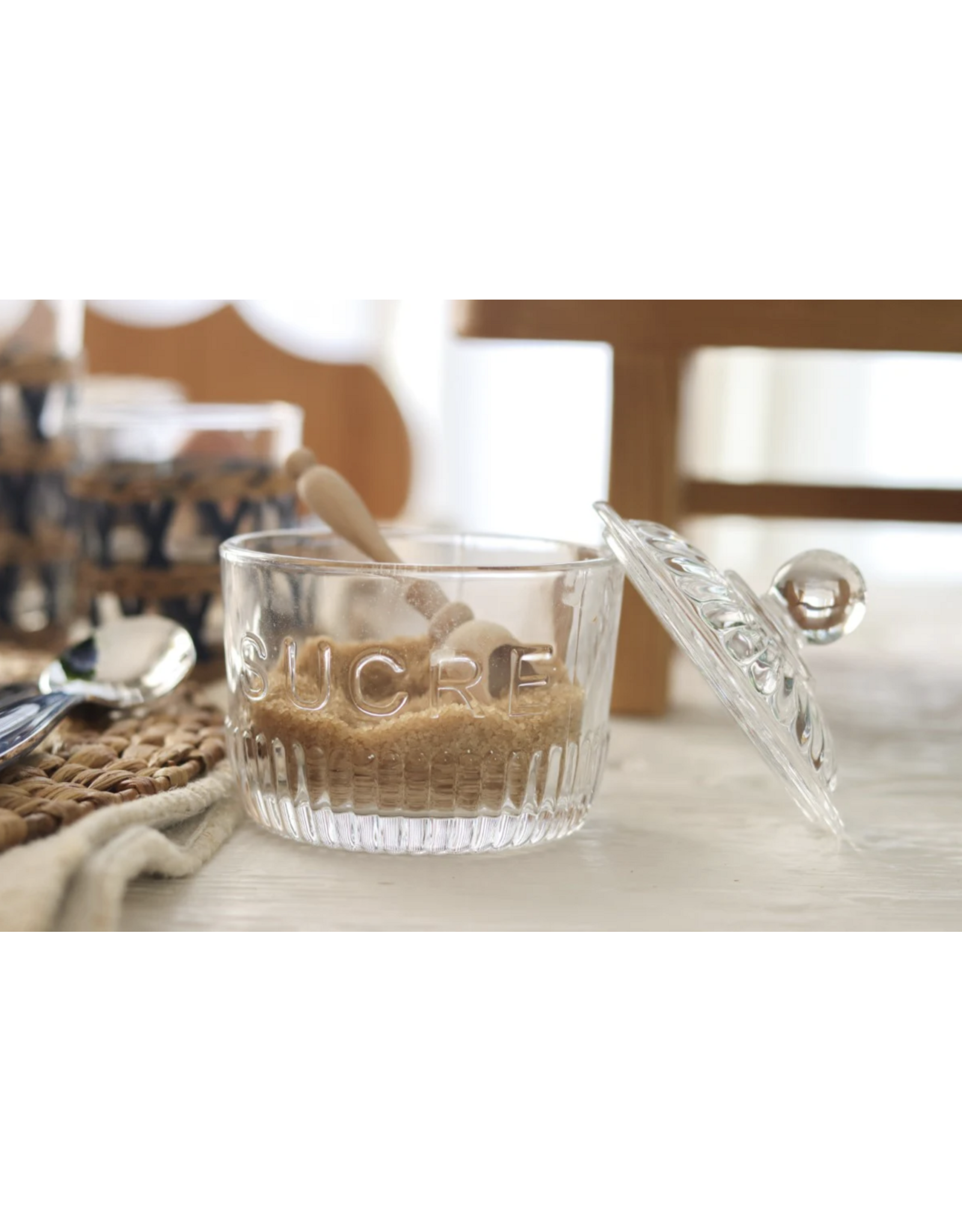 Beechwood Salt and Sugar Spoons