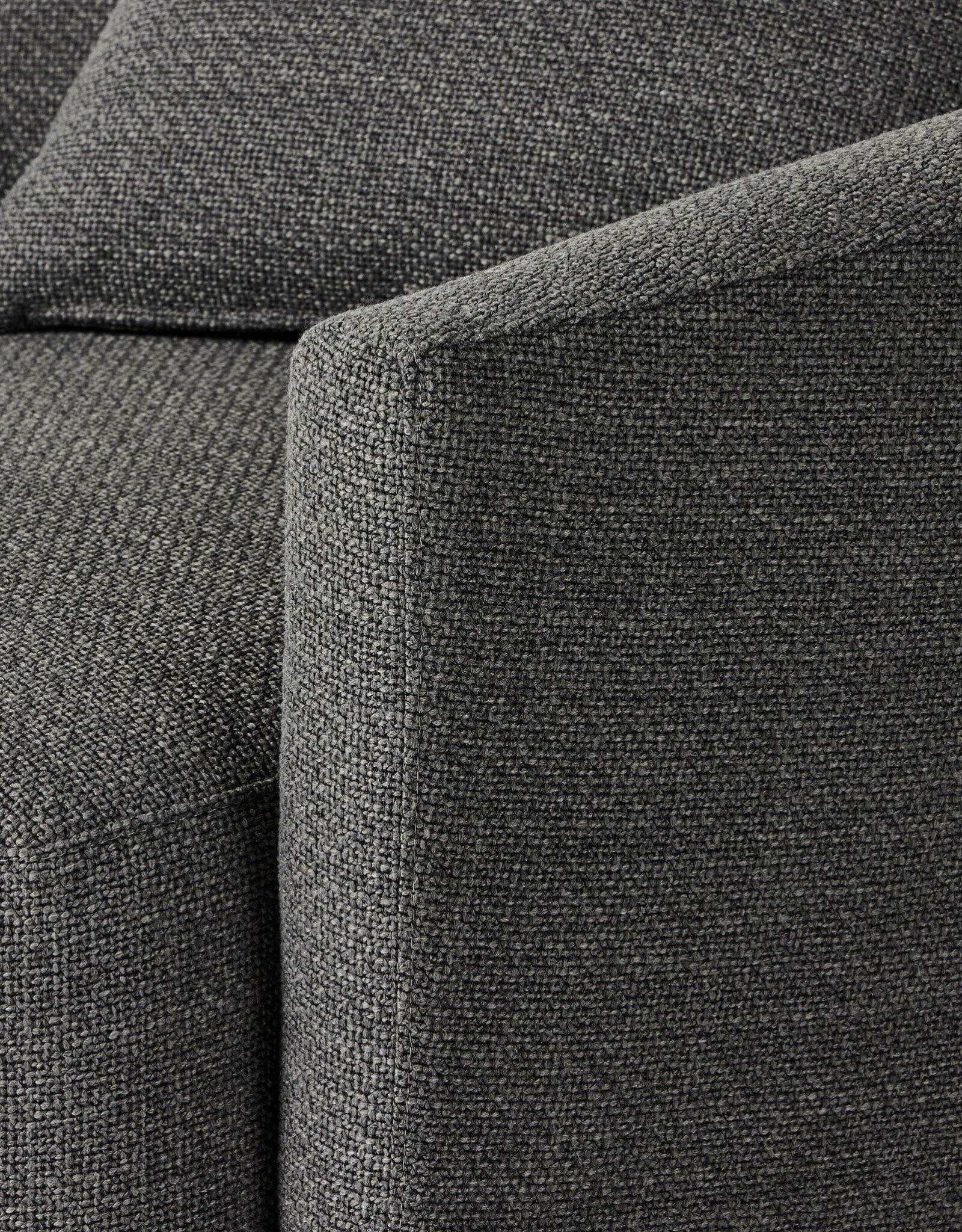 Chloe Swivel Chair in Gibson Smoke