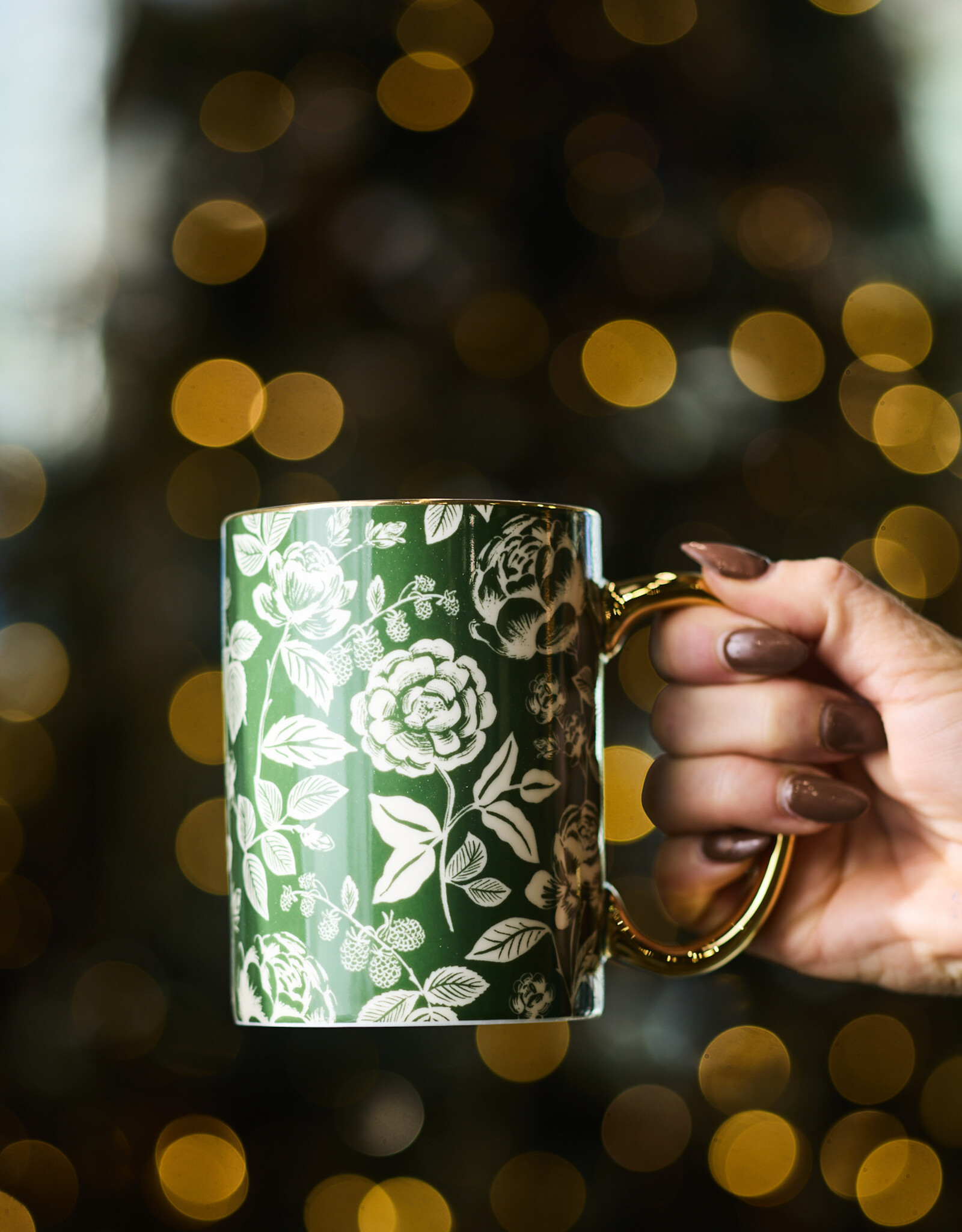 English Rose Porcelain Mug