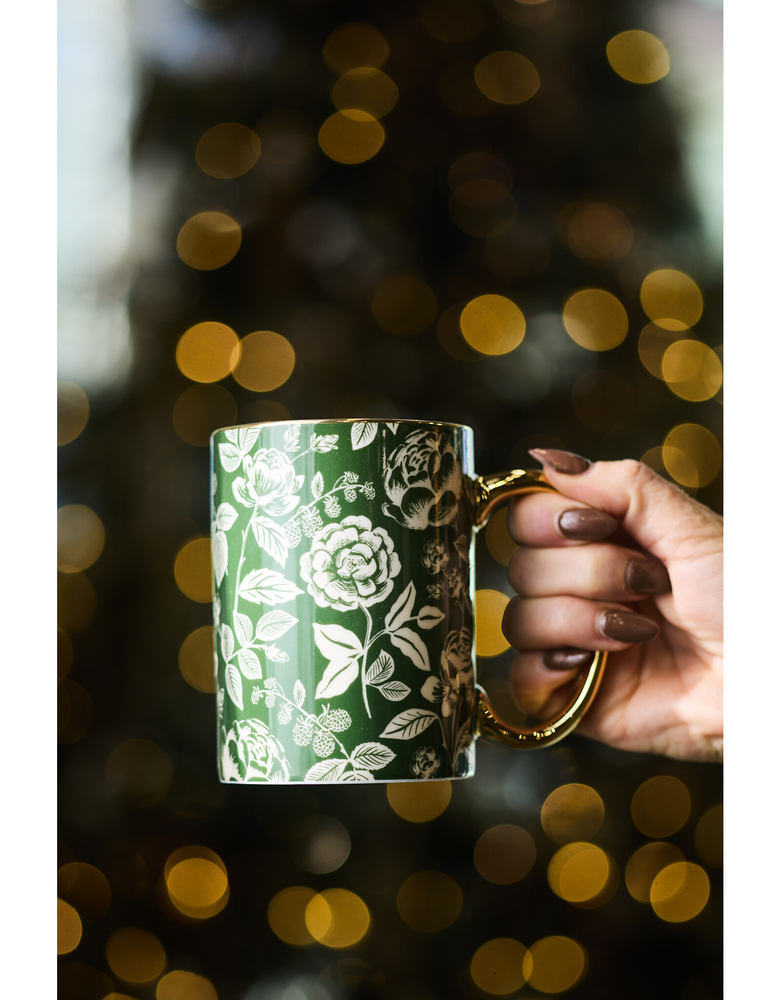 English Rose Porcelain Mug