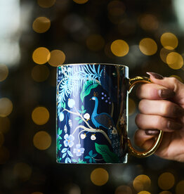 Peacock Porcelain Mug