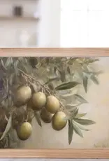 Vintage Olives Framed Art