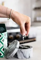 Marble Salt and Pepper Canister