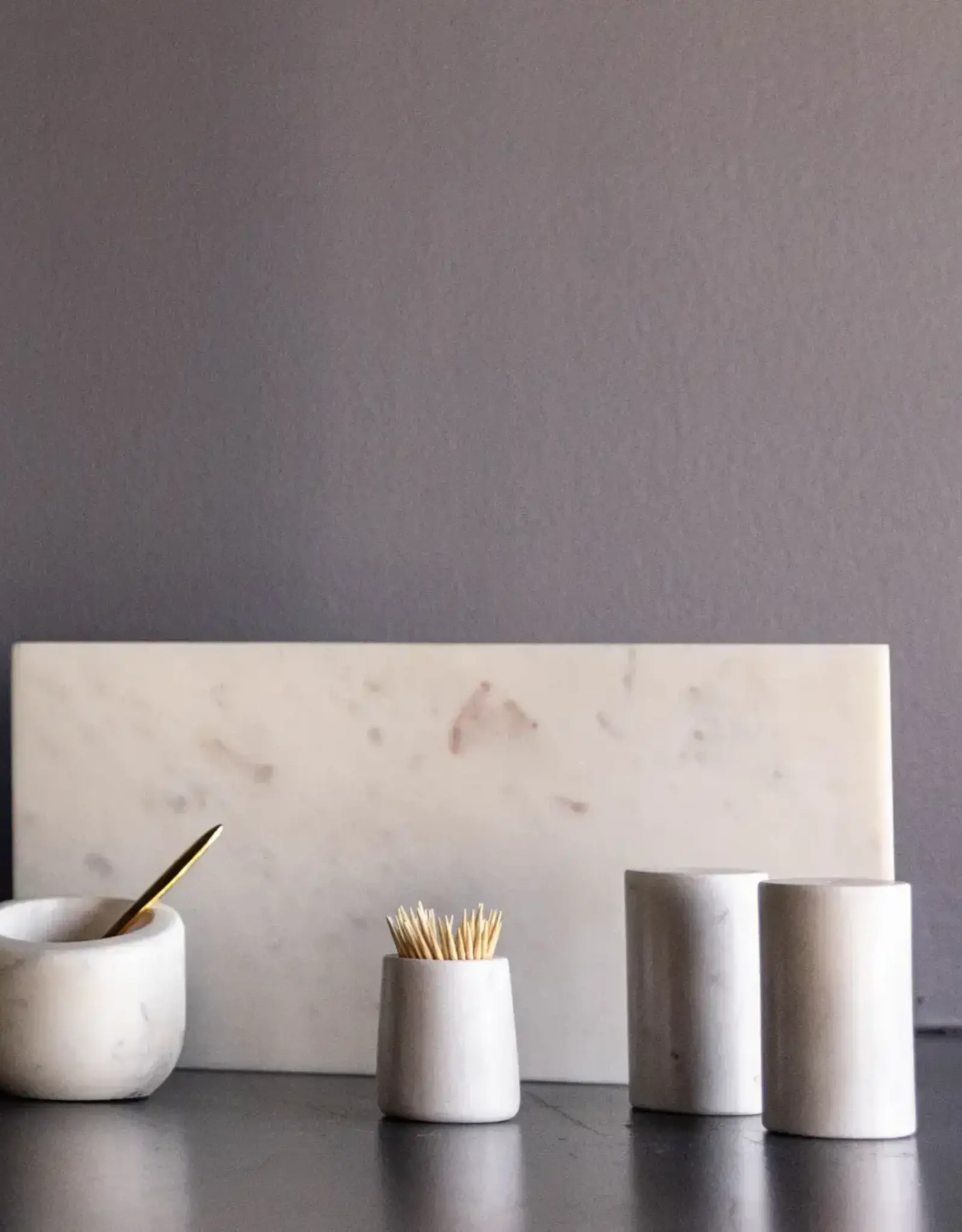 White Marble Trivet Riser