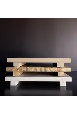 White Marble Trivet Riser