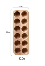 Wooden Egg Storage Tray