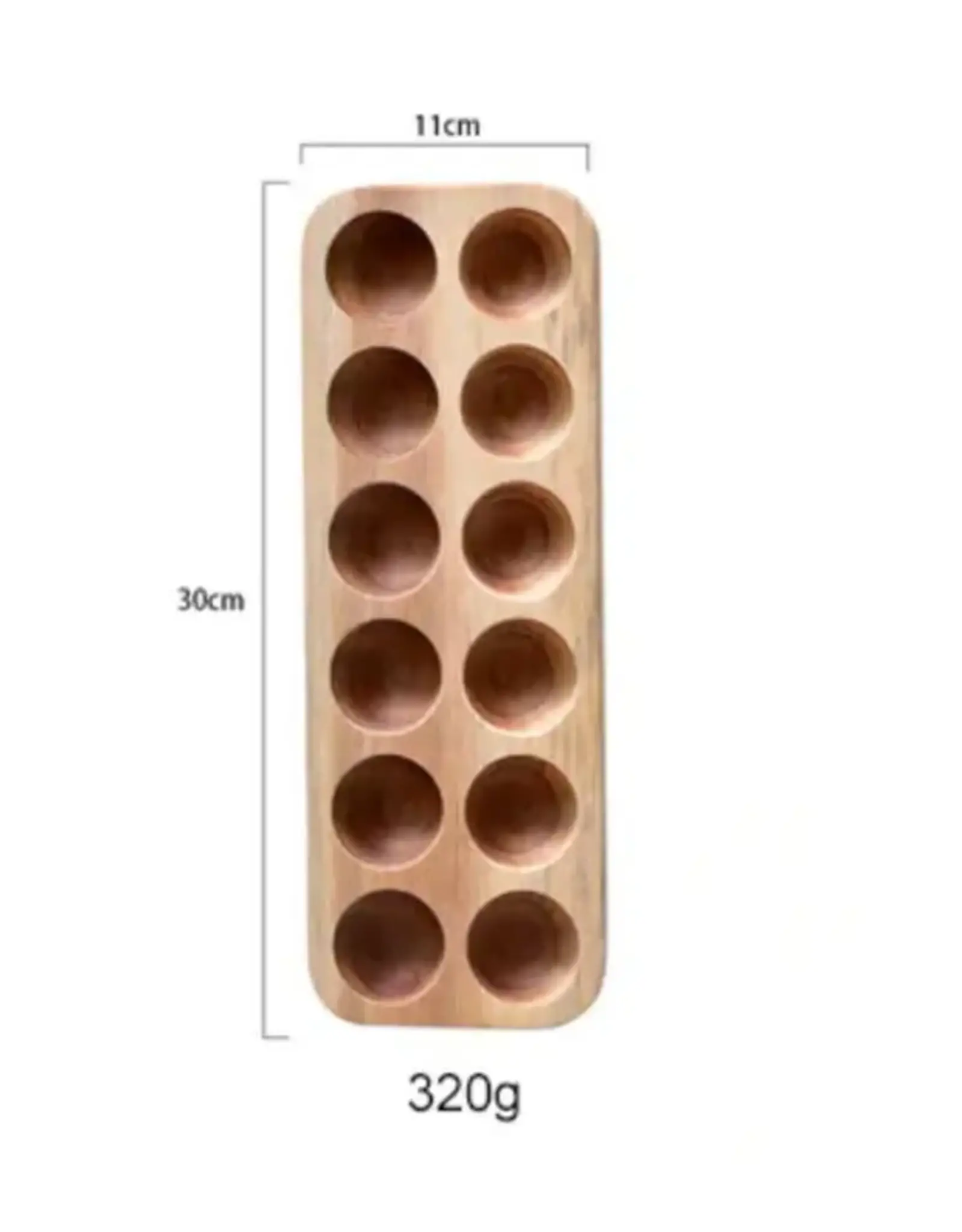 Wooden Egg Storage Tray