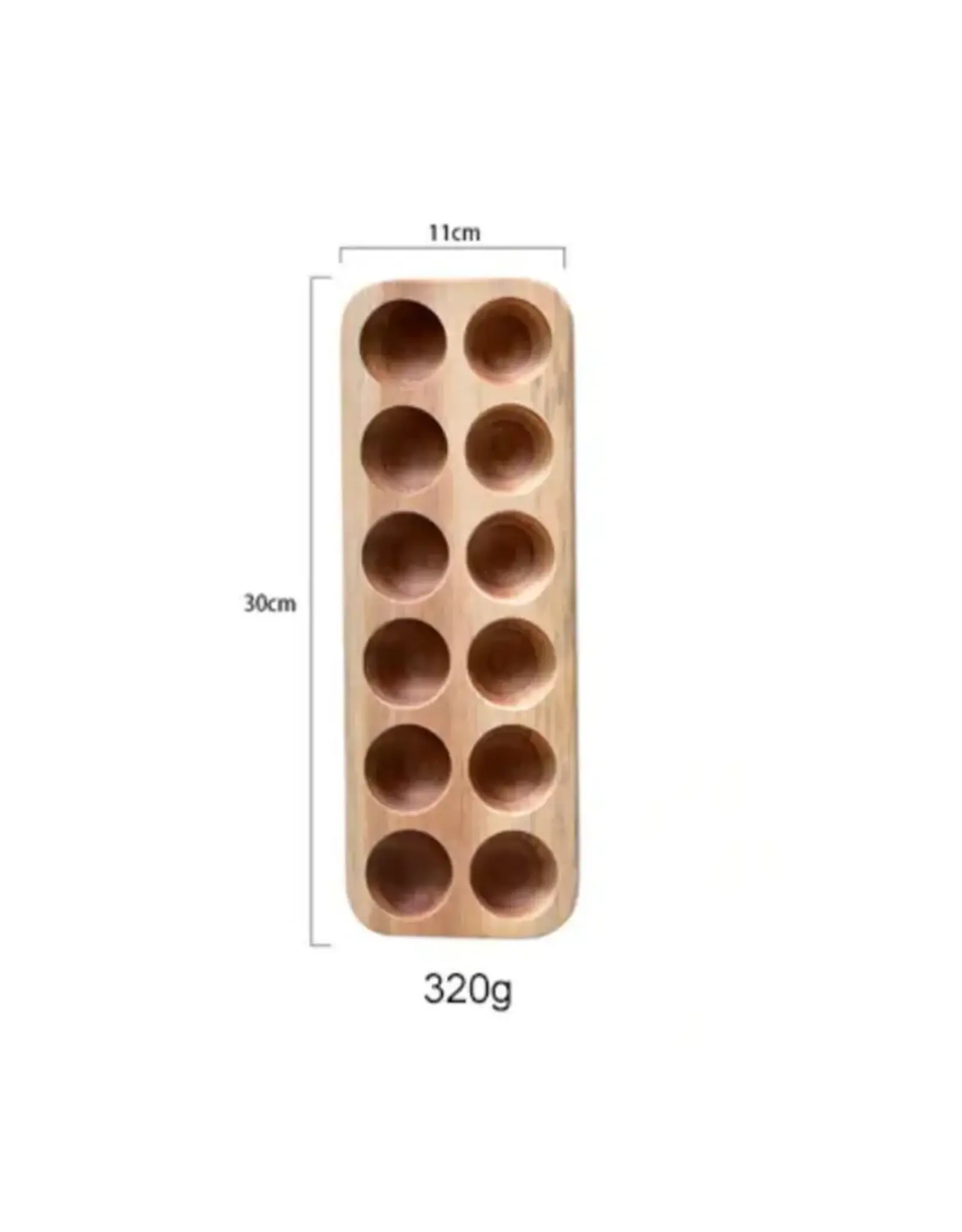 Wooden Egg Storage Tray